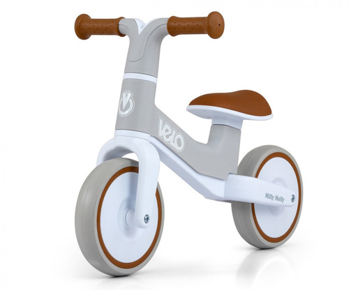 Milly Mally Balance Bike Velo, brown, 18m+