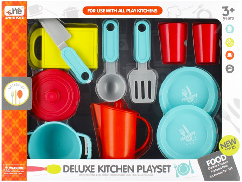 Deluxe Kitchen Playset 3+