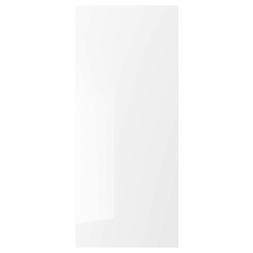 RINGHULT Door, high-gloss white, 60x140 cm