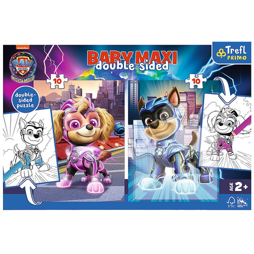 Trefl Primo Baby Maxi Puzzle Paw Patrol 4in1 2+