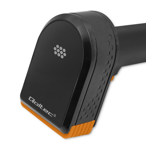 Qoltec Barcode Reader with Docking Station 1D 2D Wireless