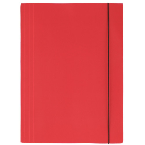 Folder with Elastic Band A4 10-pack, assorted colours