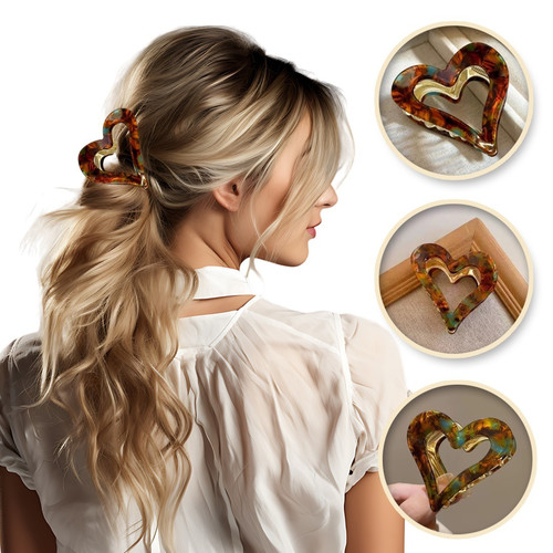 ECARLA Hair Clip Heart