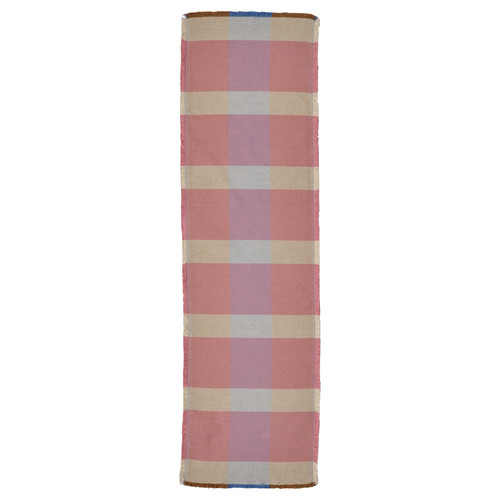 STRANDFLOKA Table-runner, patterned/multicolour, 35x130 cm