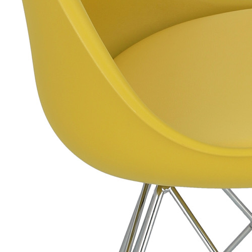 Dining Chair Norden DSR PP, yellow