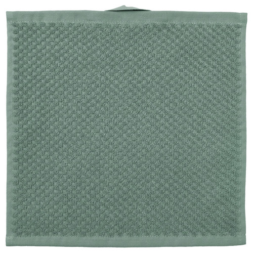 GULVIAL Washcloth, turquoise, 30x30 cm