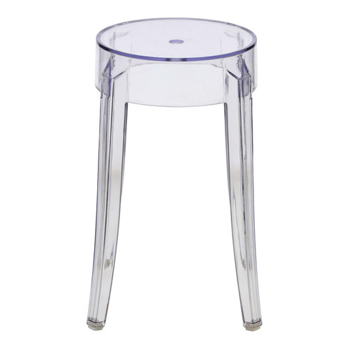 Stool Ghost 46cm, transparent