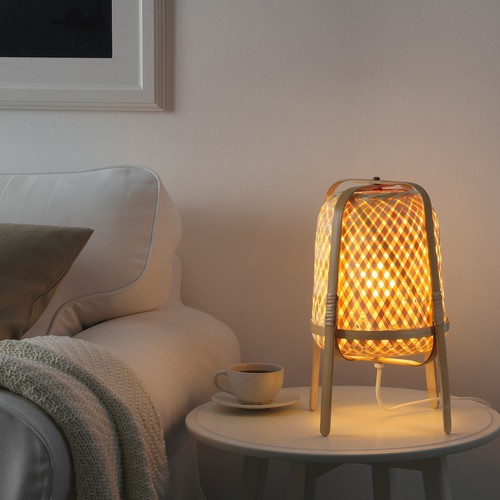 KNIXHULT Table lamp, bamboo