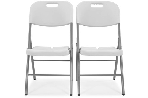 Folding Catering Chair, white