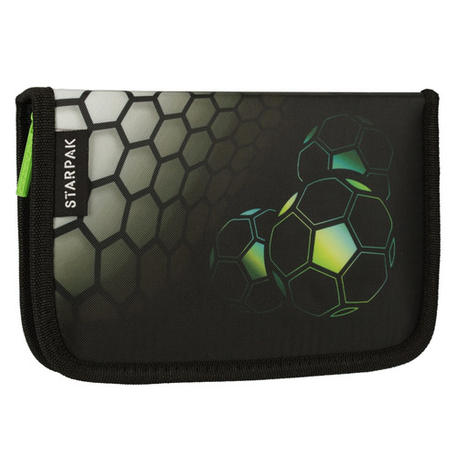 Pencil Case with School Accessories Football 1pc