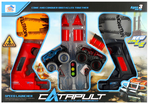 Catapult Off-Road Vehicles Set Speed Launcher 3+