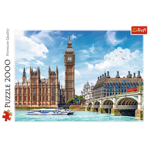 Trefl Jigsaw Puzzle Big Ben London, England 2000pcs 12+