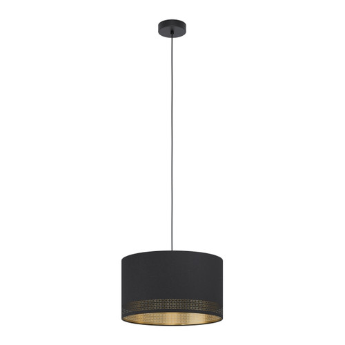 Pendant Lamp Esteperra 1 x E27, black