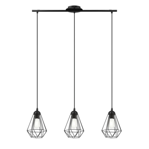 GoodHome Pendant Lamp Smertrio E27, black