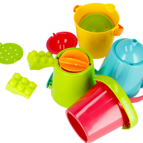 Bath Toys 3in1 Cups & Blocks 3+