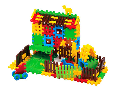 Marioinex Waffle Blocks Household 120pcs 2+