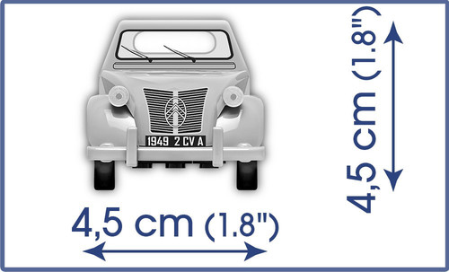 Cobi Blocks Citroen 2CV Typ A 1949 80pcs 6+