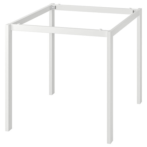 MELLTORP Underframe, white, 75x75 cm