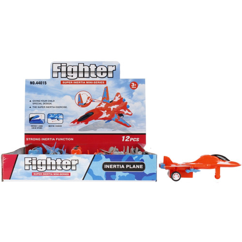 Fighter Plane 15cm, 1pc, assorted colours, 3+