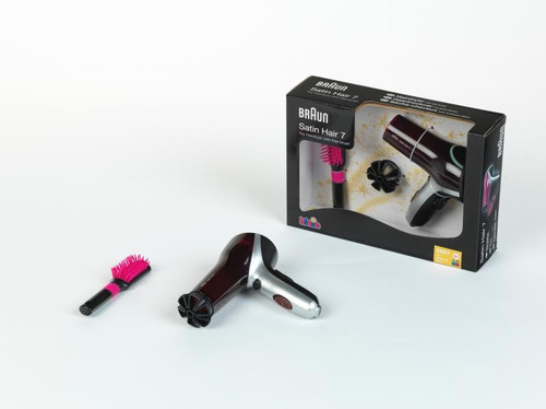 Klein Braun Toy Satin Hair 7 Hair Dryer with Brush 3+