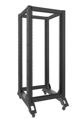 Lanberg Open Rack 27U 600x800mm, black