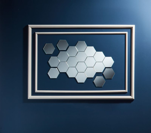 Dubiel Vitrum Mirror 21 x 7 cm Hexagon, 6-pack