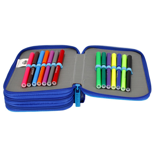 Pencil Case with 3 Zippers & School Accessories Paw Patrol