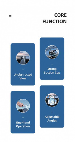 Usams Car Holder For Cockpit or Windshield USZJ063