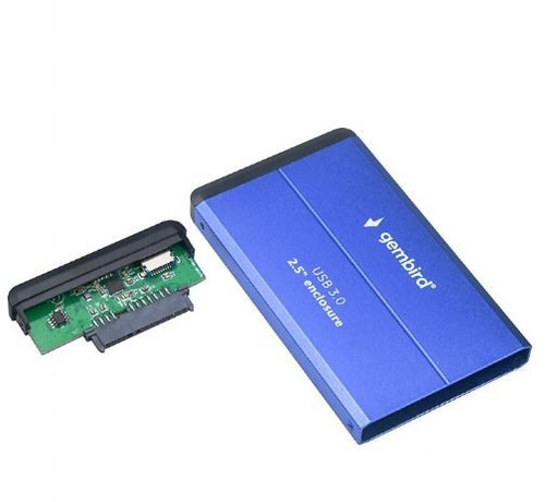 Gembird Enclosure for HDD/SSD 2.5'' USB 3.0, blue