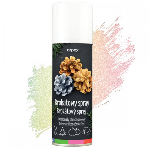 Decorative Paint Spray Multicolour Glitter 100ml