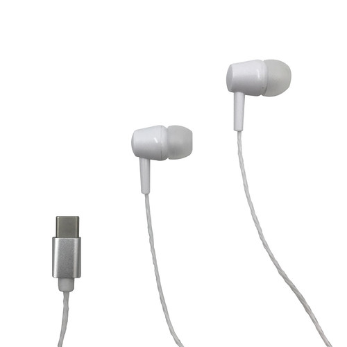 Media-Tech Earphones Magicsound USB-C, white