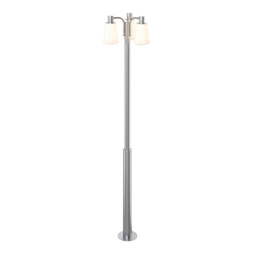 GoodHome Outdoor Lamp LED Charwell 3G E27 IP44, steel