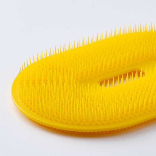 UPPFYLLD Vegetable scrubber, bright yellow