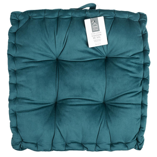 Floor Cushion, thick, blue