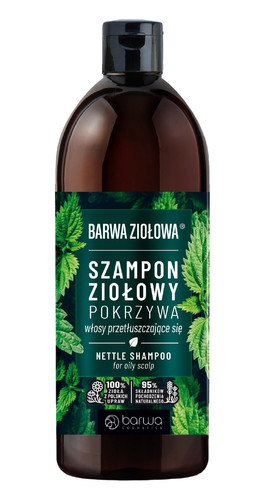 BARWA Nettle Shampoo for Greasy Hair 480ml