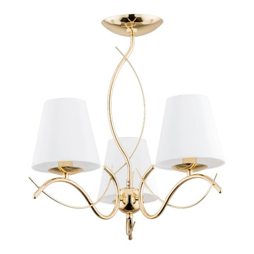 Pendant Lamp Monza 3-p, gold