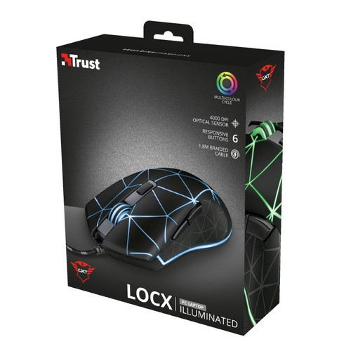 Trust GXT 133 Locx Gaming Wired Mouse