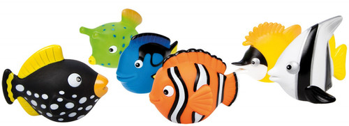 Bath Toy Fish & Fun Display 18pcs 12m+