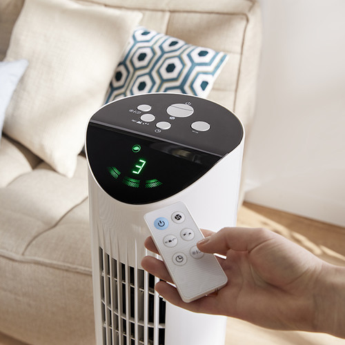 GoodHome Tower Fan with Humidifier 4 l