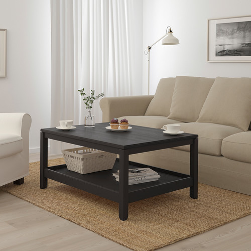 HAVSTA Coffee table, dark brown, 100x75 cm