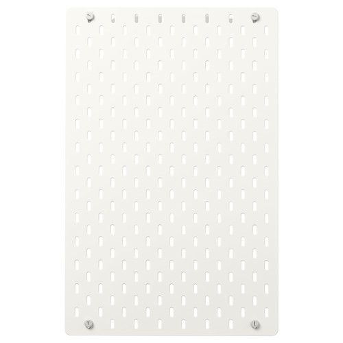 SKÅDIS Pegboard, white, 36x56 cm