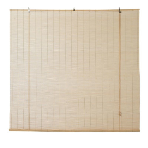 Corded Roller Blind Bamboo 160x180cm, natural