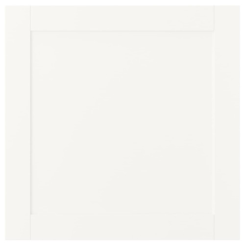 SANNIDAL Door, white, 60x60 cm