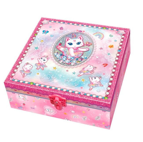 Pecoware Box with Diary Ballerina Cat 6+