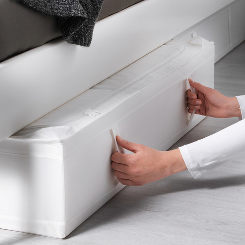 SKUBB Storage case, white, 93x55x19 cm