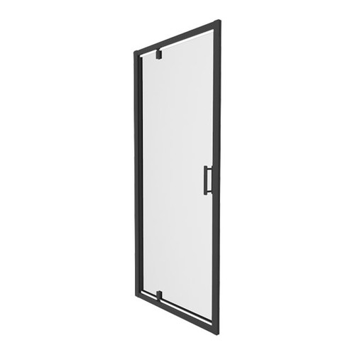 GoodHome Shower Door Beloya 80 cm, black/transparent