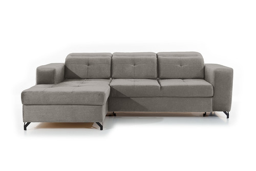 Corner Sofa-Bed Left Belavio Mini Crown 4 Taupe
