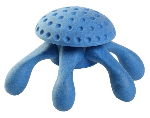 Kiwi Walker Let's Play Dog Toy Octopus Maxi, blue