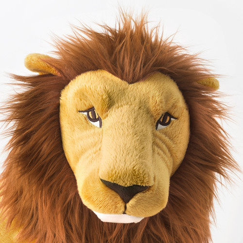DJUNGELSKOG Soft toy, lion