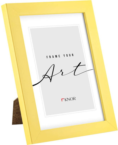 Photo Frame Maria 10 x 15 cm, pastel yellow